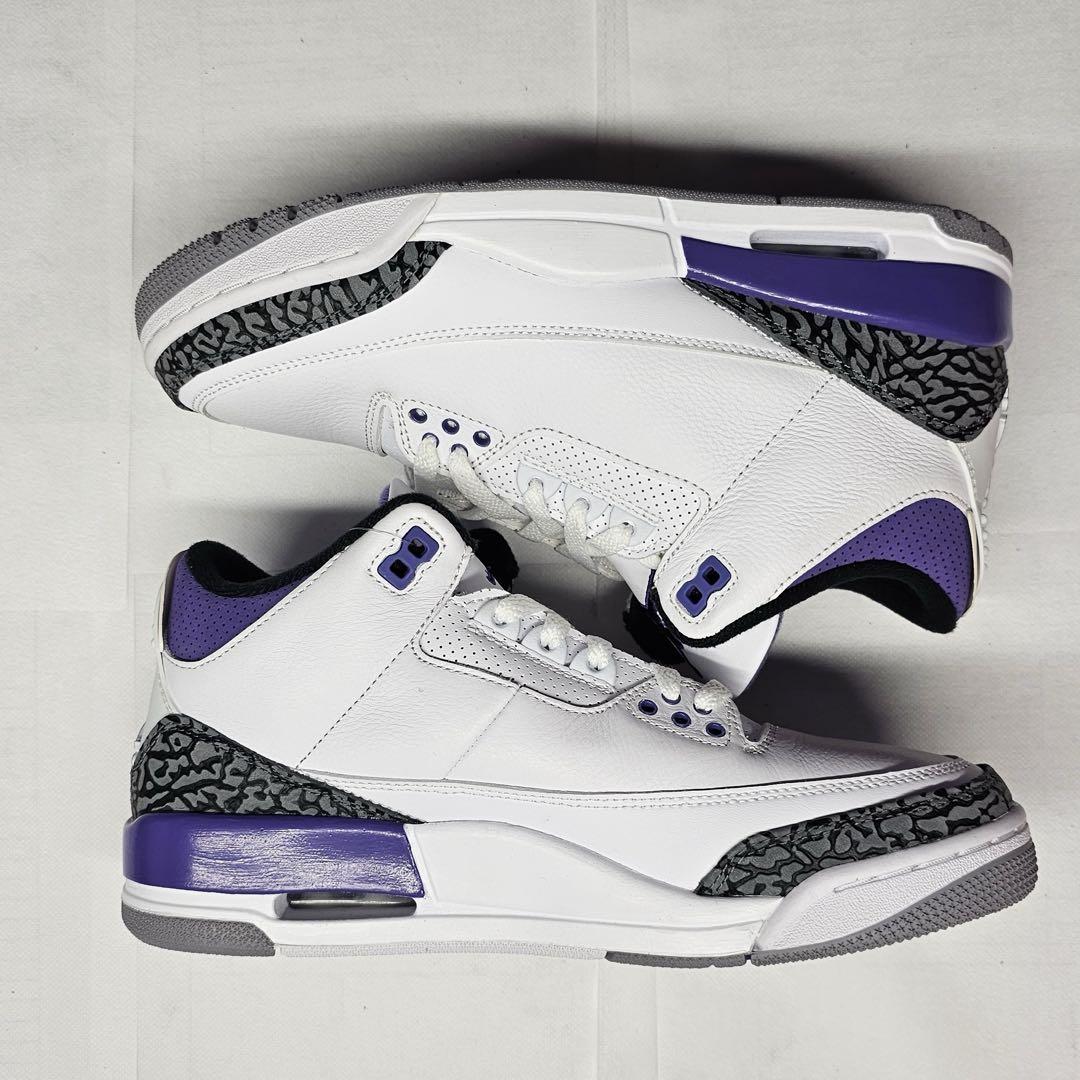 シューズ(男性用) 26.5cm Nike Air Jordan 3 Retro Dark Iris
