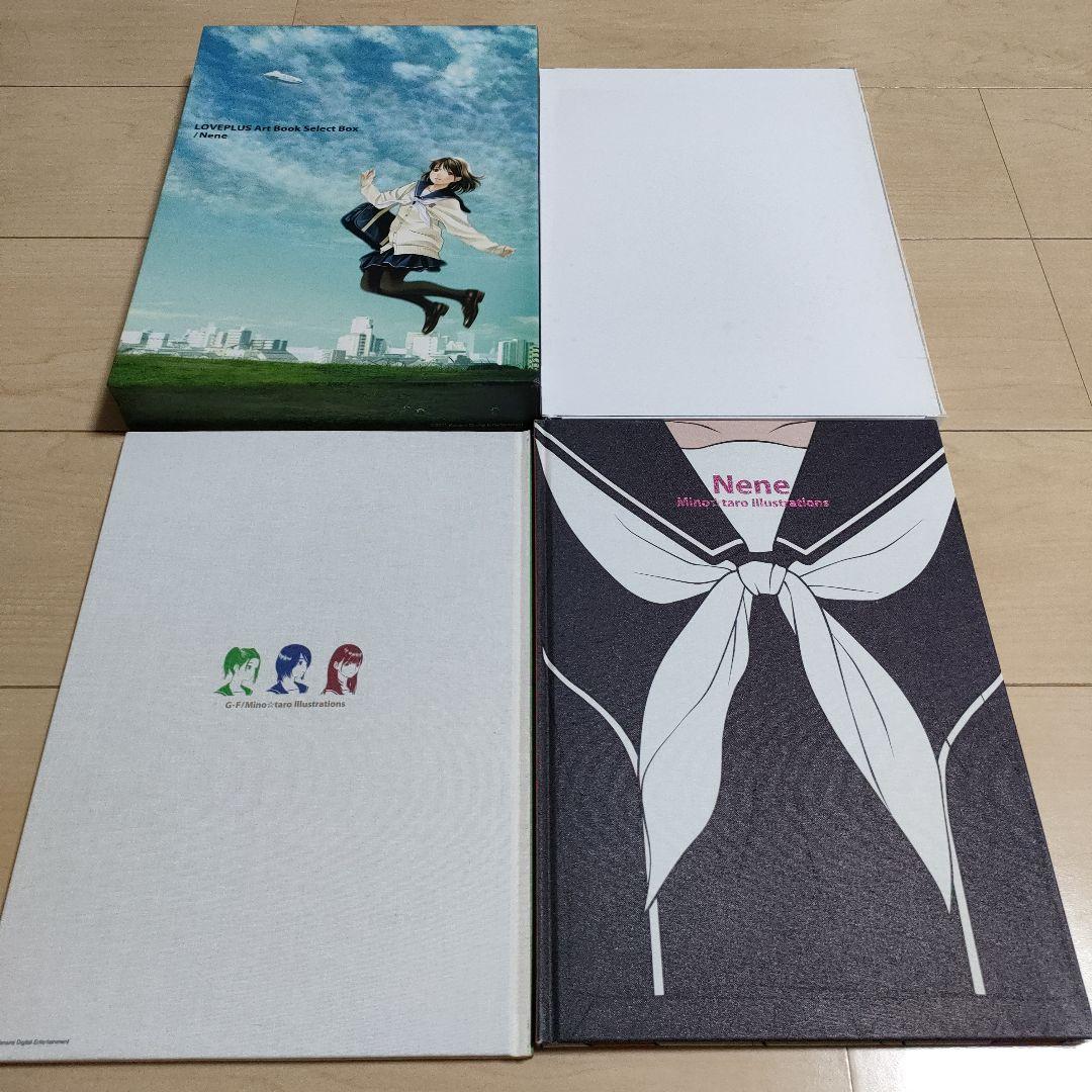 ラブプラス Nene ミノ☆タロー サイン入り artbook box ネネ Amazon.co.jp: ラブプラス Art Book Complete Box ネネ仕様