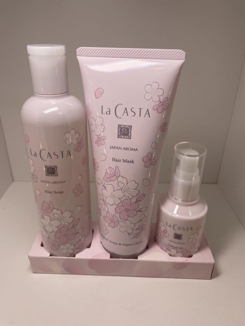 【新品】La CASTA（ラ・カスタ）ジャパンアロマ ヘアケアセット 桜百花