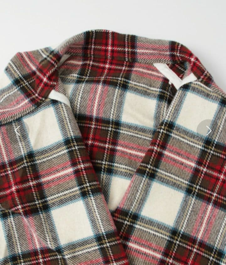 アーバンリサーチ チェック柄フリンジポンチョ 新品 アーバンリサーチ チェック柄フリンジポンチョ 新品