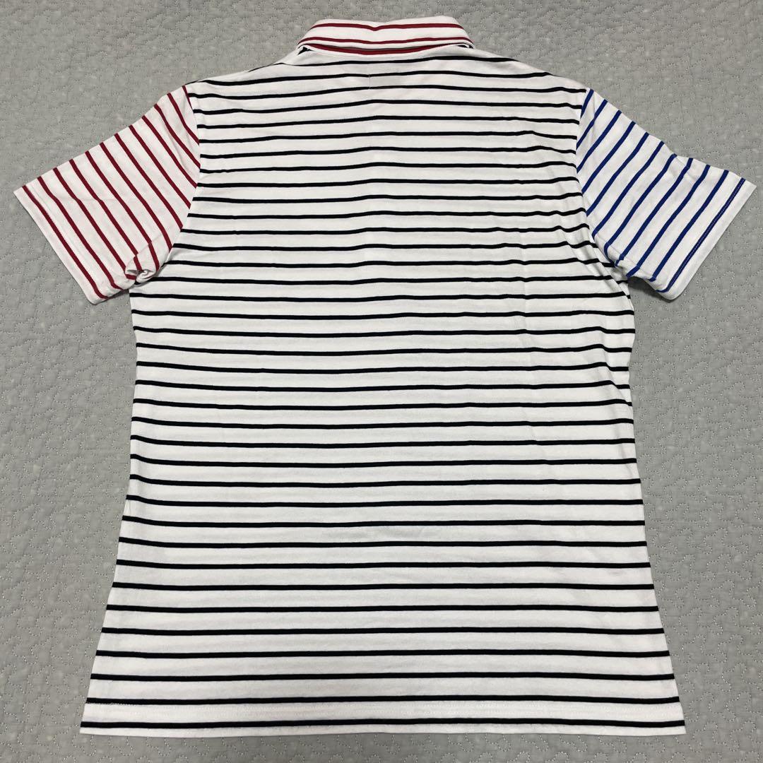ACANTHUS × muta MARINE クレイジーボーダー ポロシャツ L