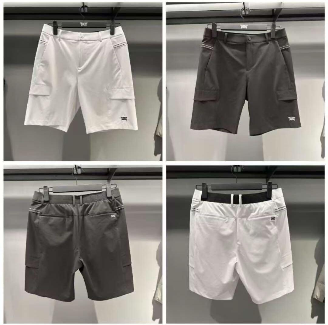 PXGゴルフ ウェア メンズ カジュアル ショートパンツ ハーフパンツ 速乾 PXGゴルフ ウェア メンズ カジュアル ショートパンツ ハーフ