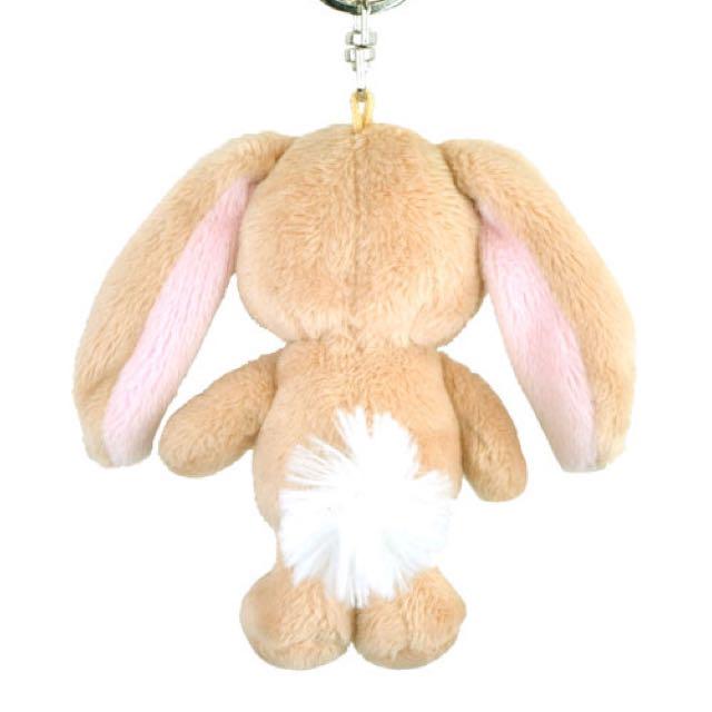 NICI バレリーナ タレミミウサギ キーリング ニキ NICI ぬいぐるみキーリング バレリーナ(タレミミウサギ