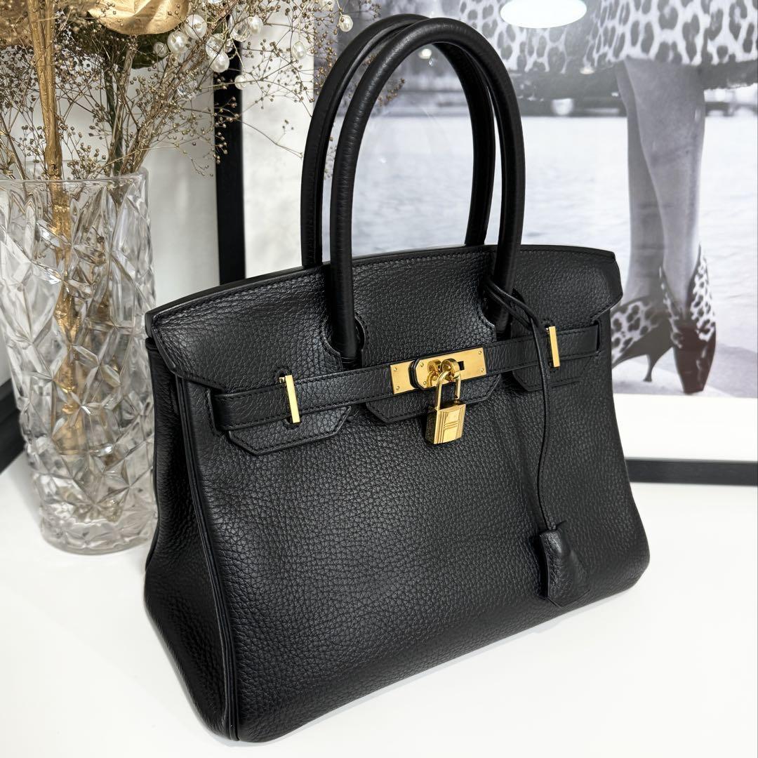 HERMES エルメス バーキン30 トゴ ブラック