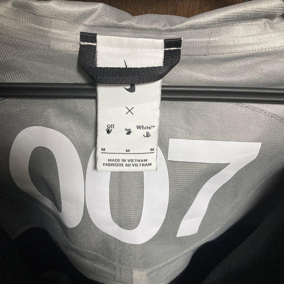 nike off ストア white 007 black Gore-Tex jacket
