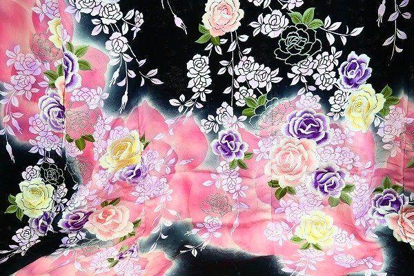 刺繍 薔薇
