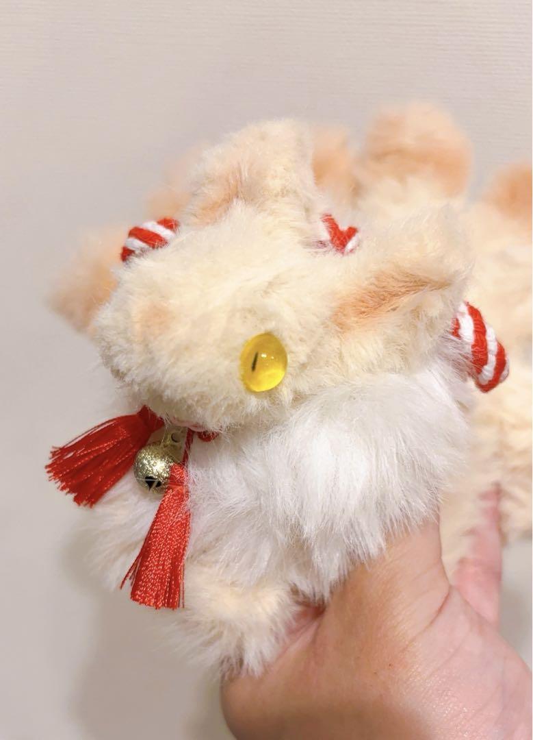 九尾の狐 和狐ケモノ アートドール ハンドメイド作品