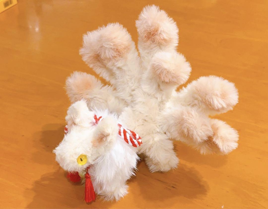 九尾の狐 和狐ケモノ アートドール ハンドメイド作品