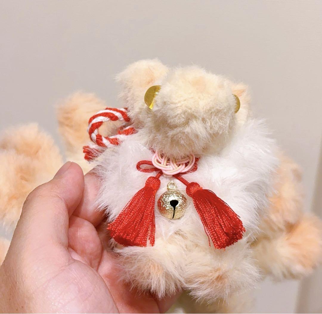 九尾の狐 和狐ケモノ アートドール ハンドメイド作品