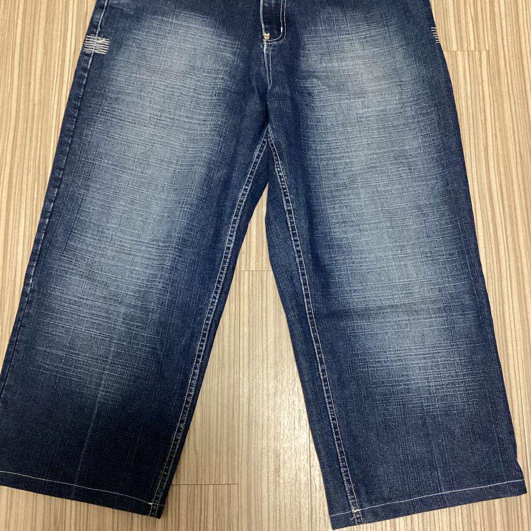 Sean John ダークブルー ジーンズ Sean John ダークブルー デニムパンツ