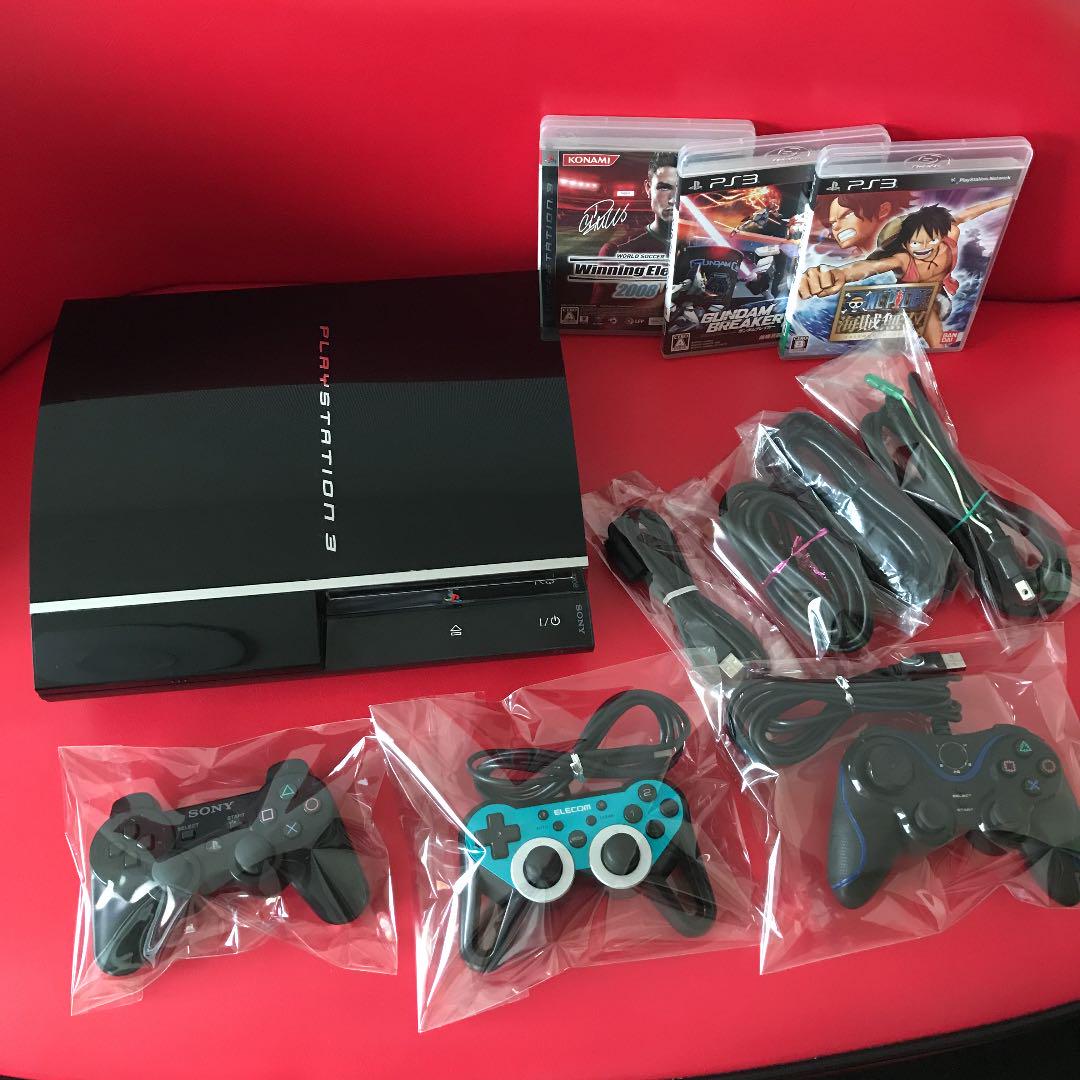 【レア商品】【限定1点】♢PS3 CECHA00 60GB☆初期型最上機種☆