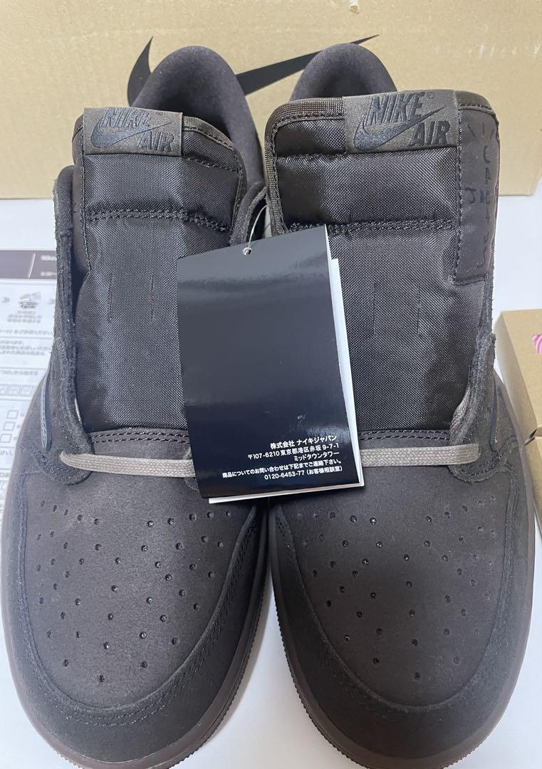 正規品 Travis Scott × Nike Air Jordan 1 Low