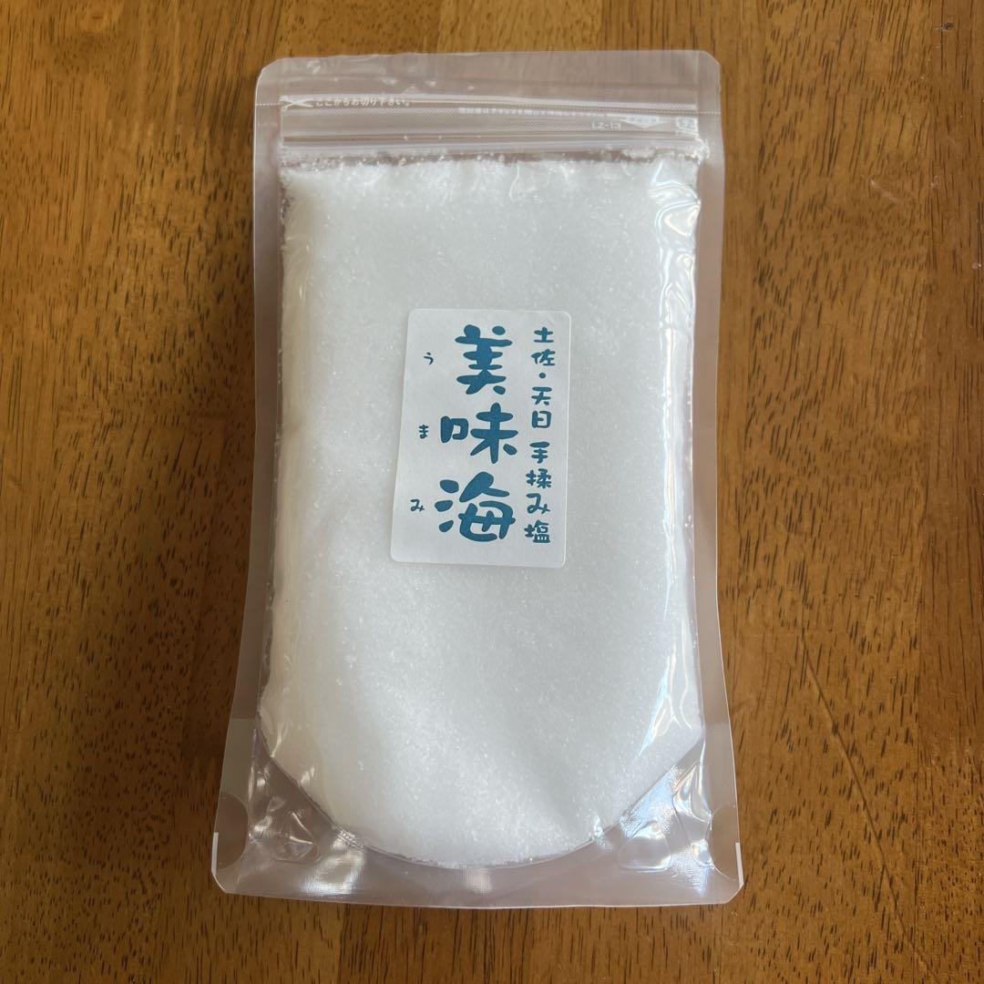 天日塩『美味海』高知県 500g×3袋 天日塩『美味海』高知県 500g - メルカリ