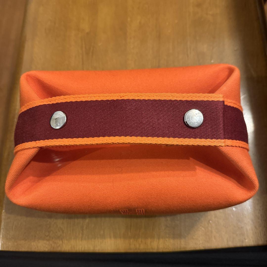 HERMES ブリットアブラックオレンジ色ＰＭ