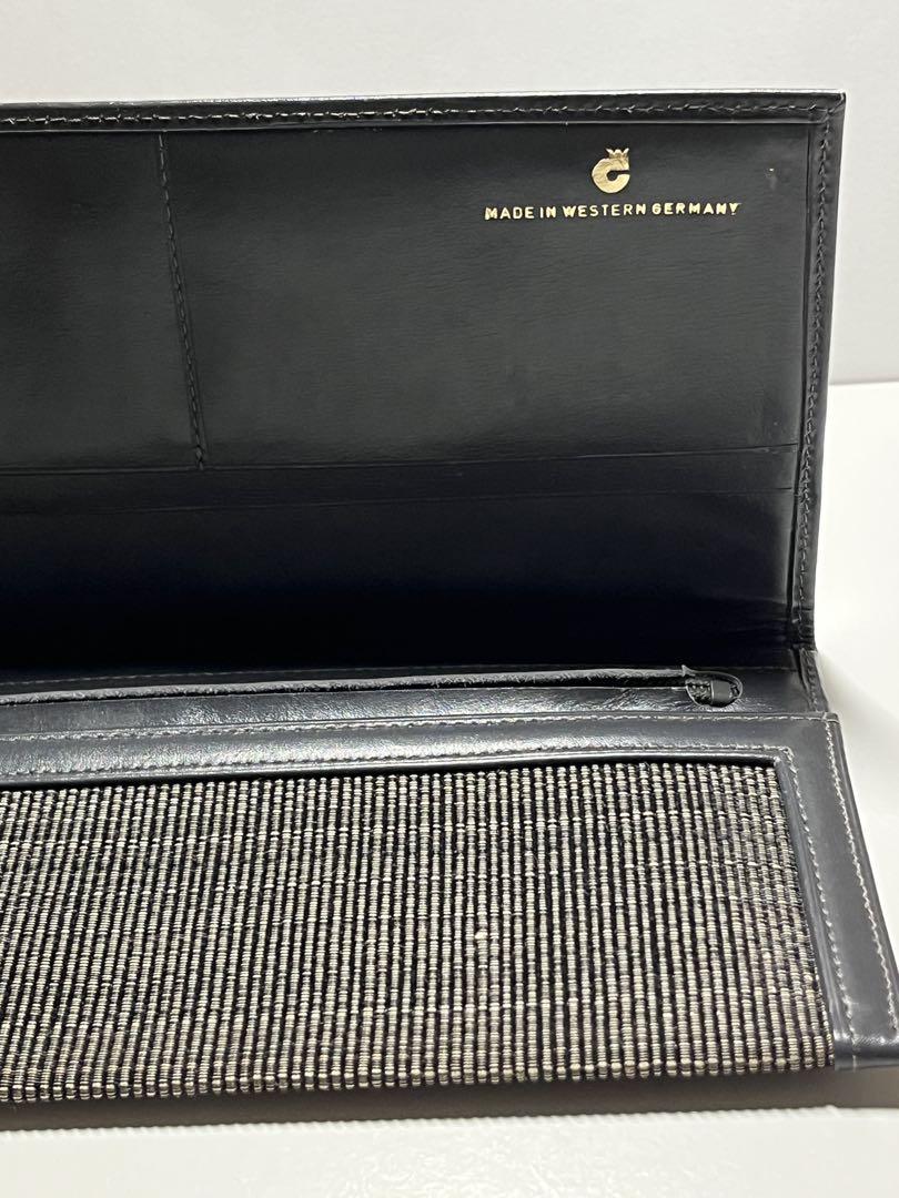 【希少・西ドイツ製】ヴィンテージ長財布／optiジップ使用
