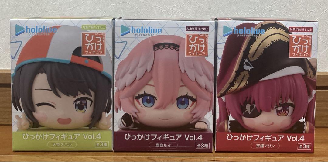 ホロライブ ひっかけフィギュア Vol.4 大空スバル 宝鐘マリン 鷹嶺ルイ ホロライブ ひっかけフィギュア Vol.4 大空スバル 鷹嶺ルイ 宝鐘