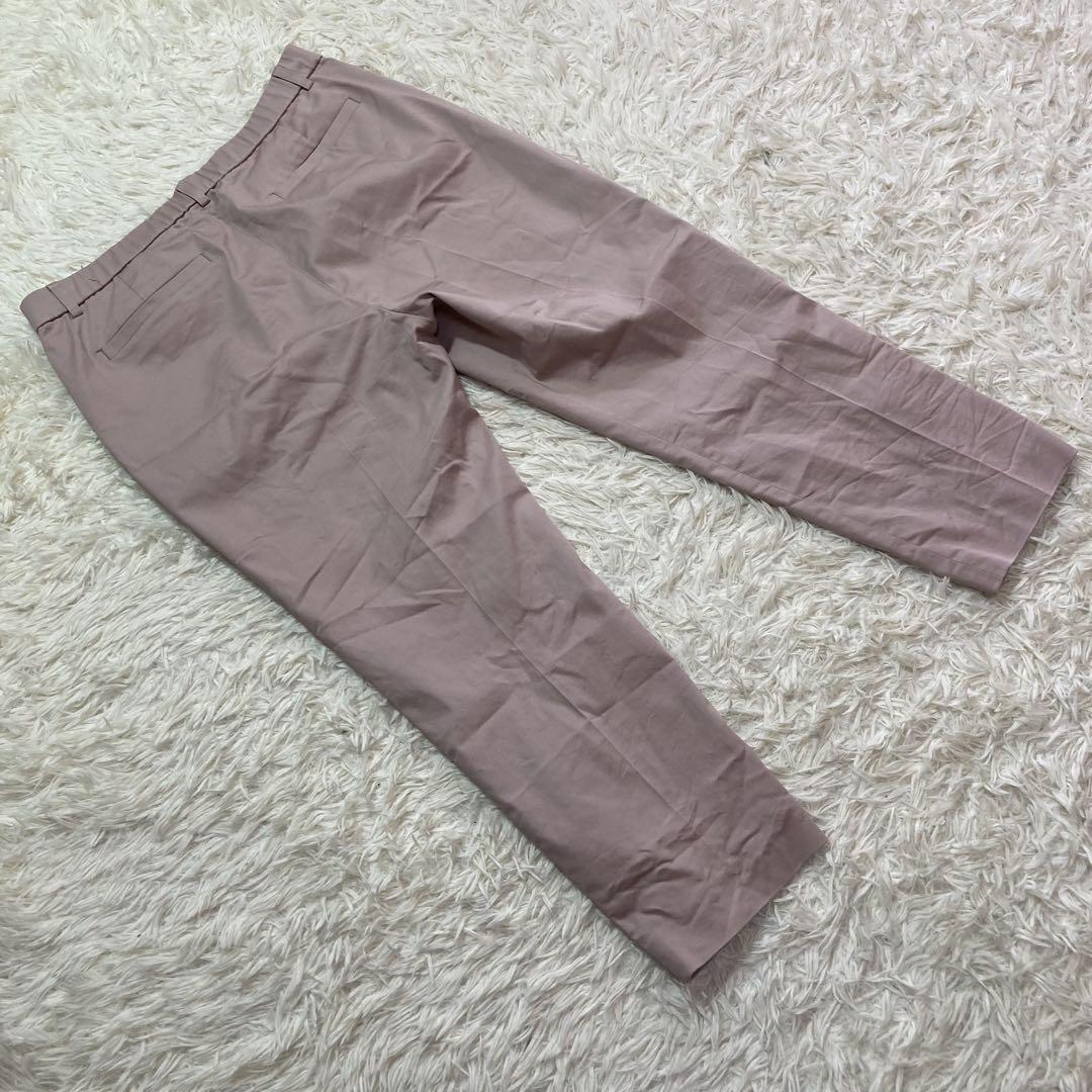 極美品✨自由区 48 接触冷感・吸湿・速乾 COOLMAX テーパードパンツ 極美品✨自由区 48 接触冷感・吸湿・速乾 COOLMAX テーパードパンツ