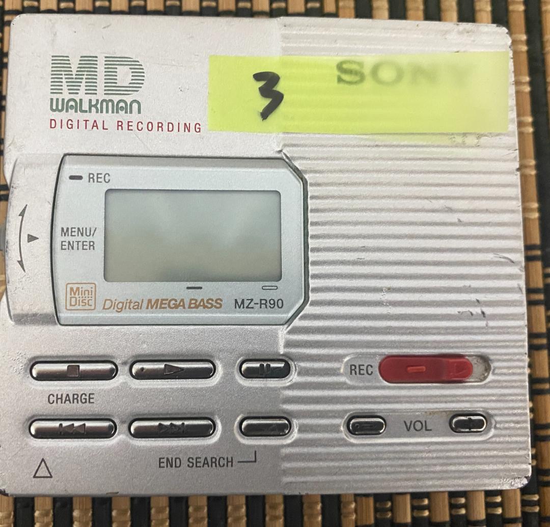SONY ポータブル MDレコーダー/MDプレーヤー MZ-R90