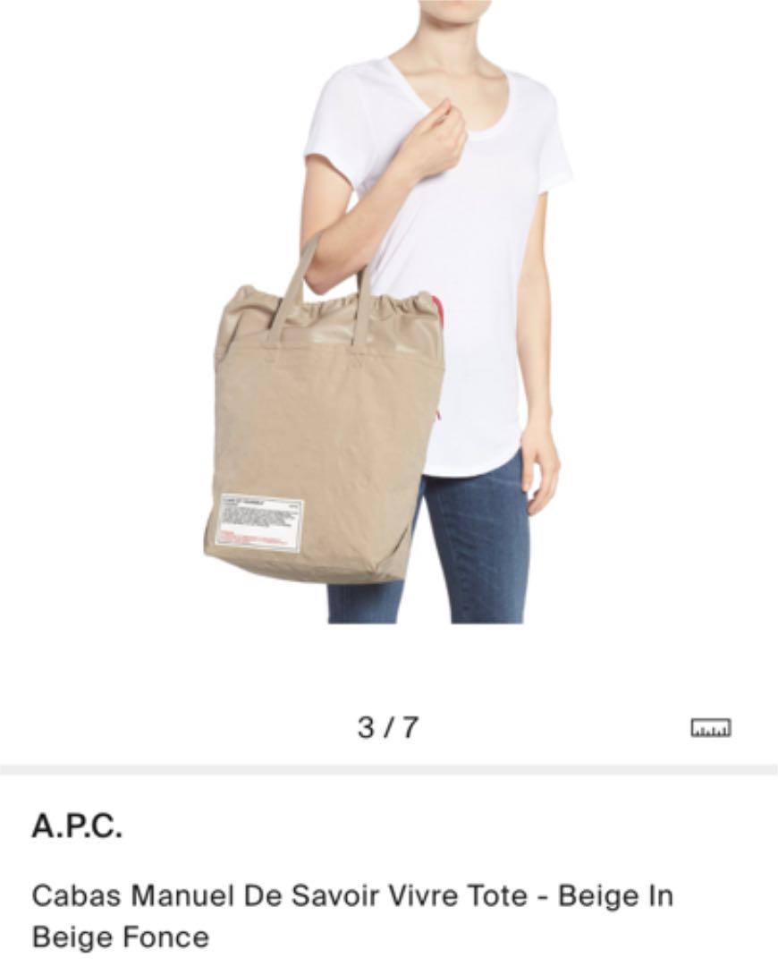 高評価 a.p.c. Cabas Manuel de savoir vivre 18A iDUL4-m30724343342 日本製定番
