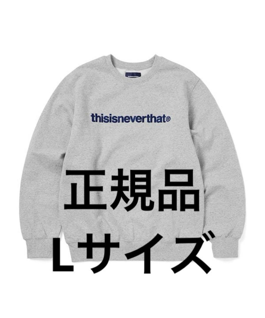 thisisneverthat@ グレー スウェット L