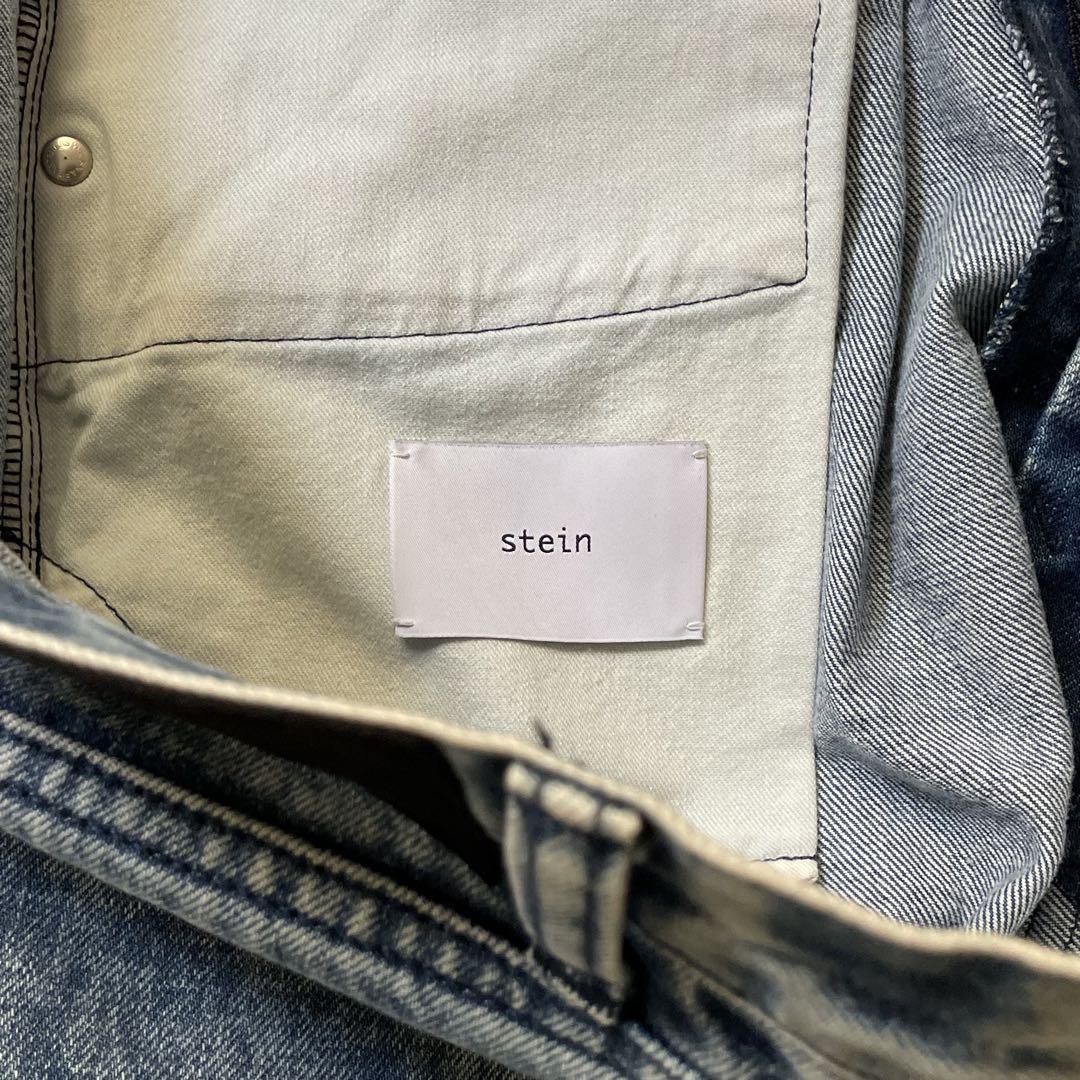 パンツ stein Chemical Bleached Denim Jeans
