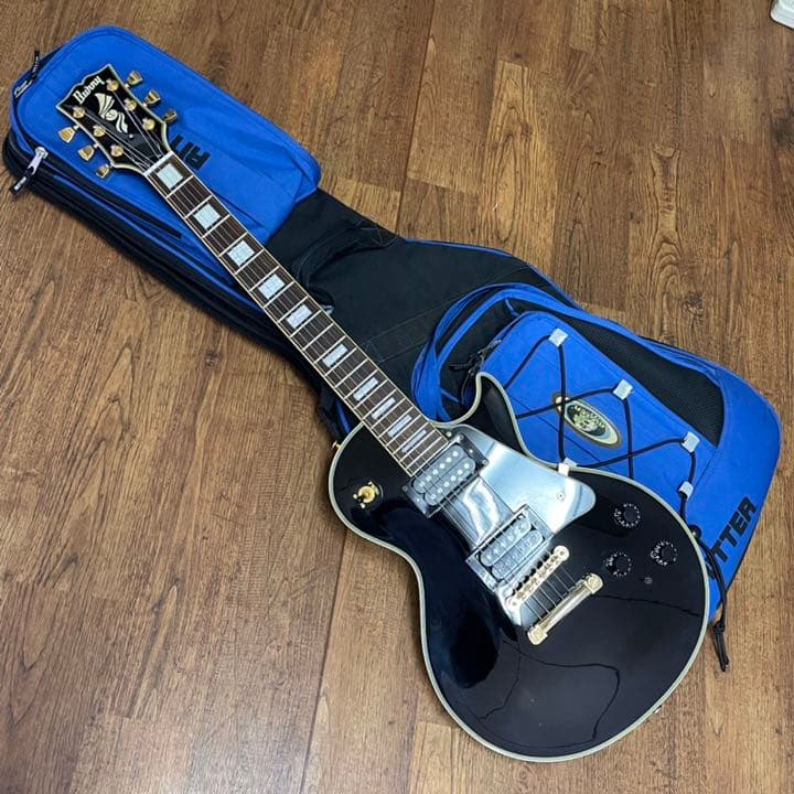 最新 レスポール RLC-55S G3843☆Burny BLK サステナー搭載 エレキ