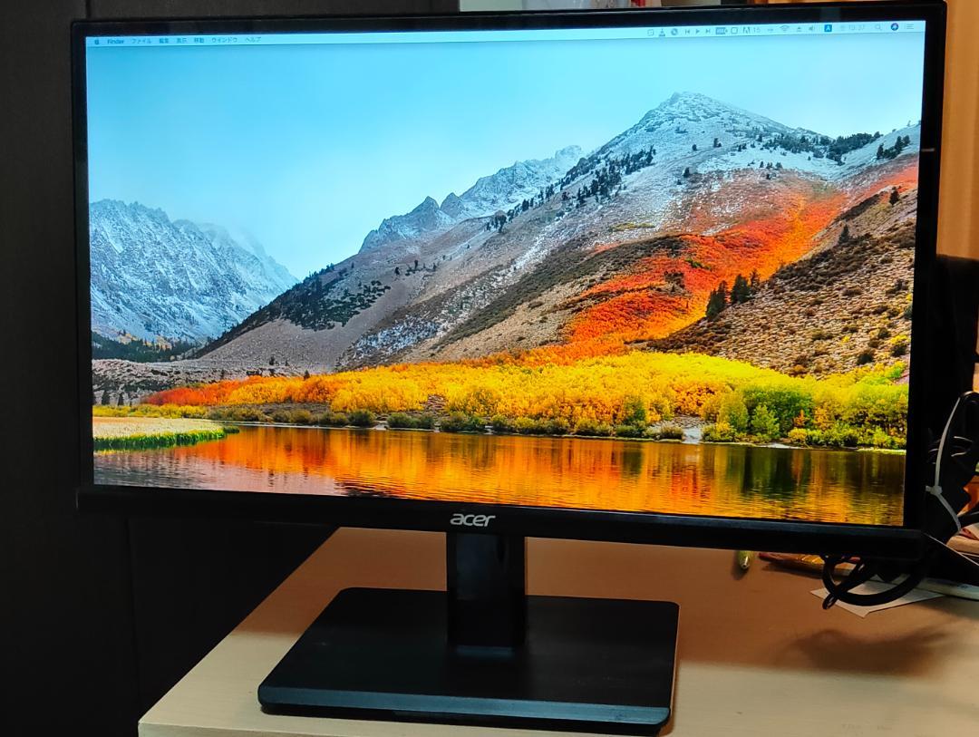 【ディスプレイ美品】Acer H226HQL【スピーカ内蔵】【おまけ付き】