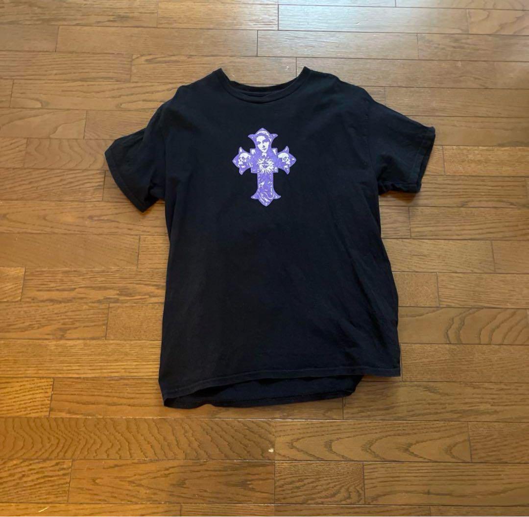 AAKAM 十字架Tシャツ Amazon | 反転十字架 悪魔 Tシャツ | Tシャツ・カットソー 通販