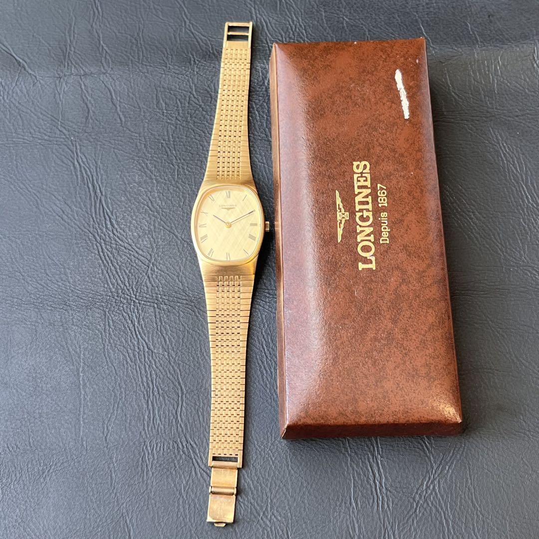 お値下げしました！LONGINES 手巻き時計 ゴールド ケース付き