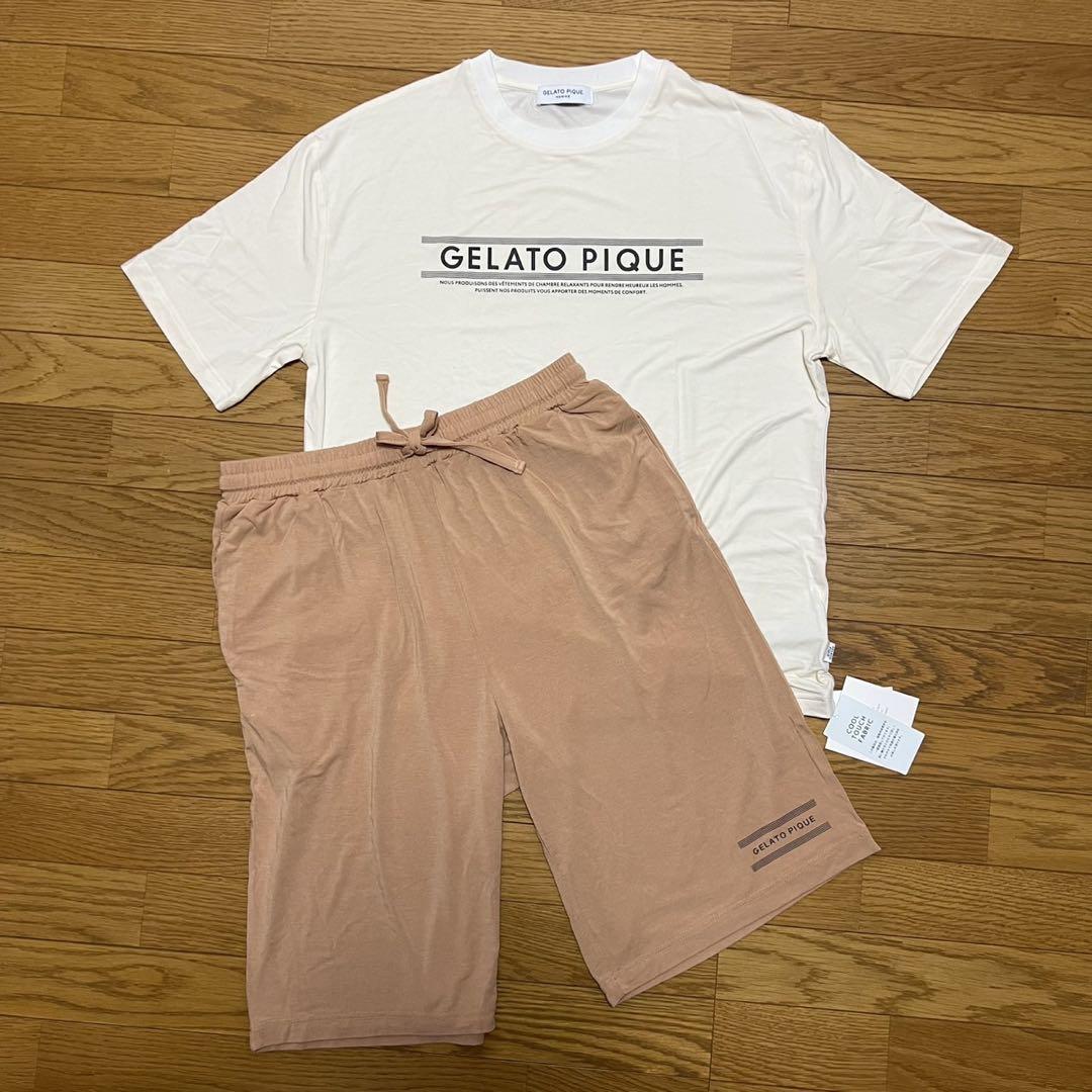 ジェラート ピケ オム Tシャツ&ハーフパンツセット L メンズ