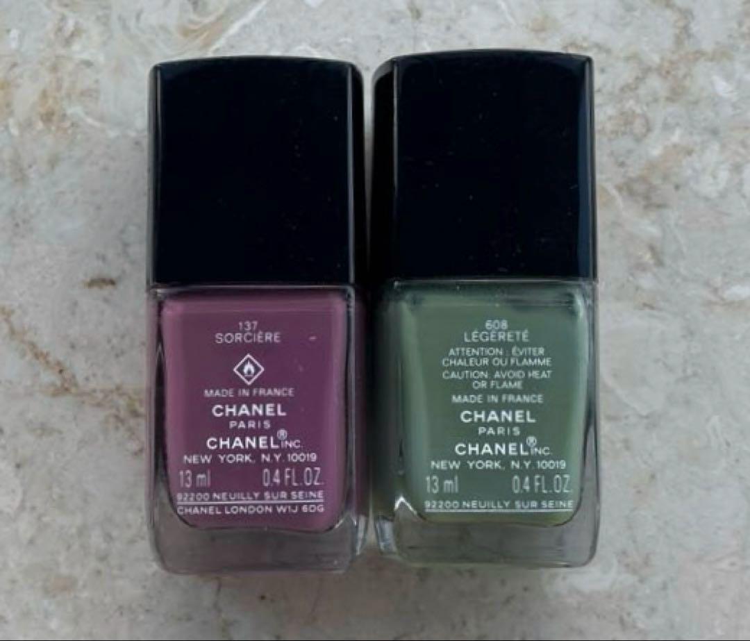 CHANEL ネイルエナメル 137&608 2個set♡