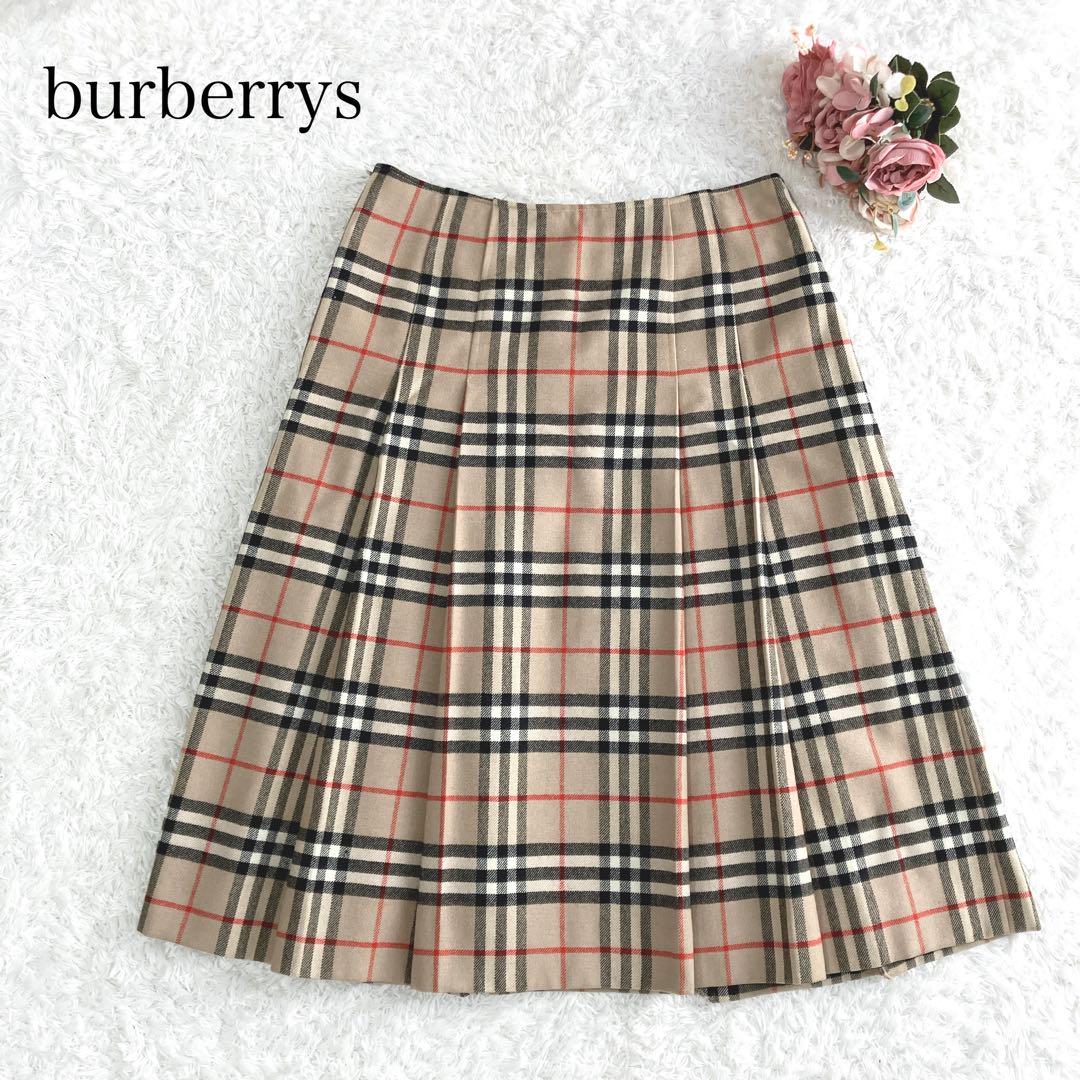 専用　BURBERRY　ノバチェック　プリーツスカート　ベージュ　150 395bf7e9ef5bbf38805a7787335abe