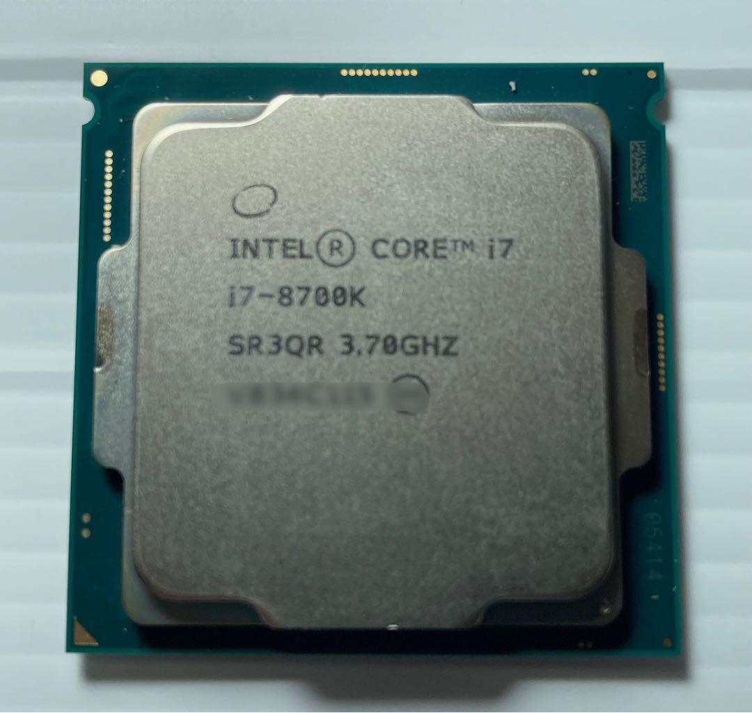 Amazon | Intel CPU Core i7-8700K 3.7GHz 12Mキャッシュ 6コア