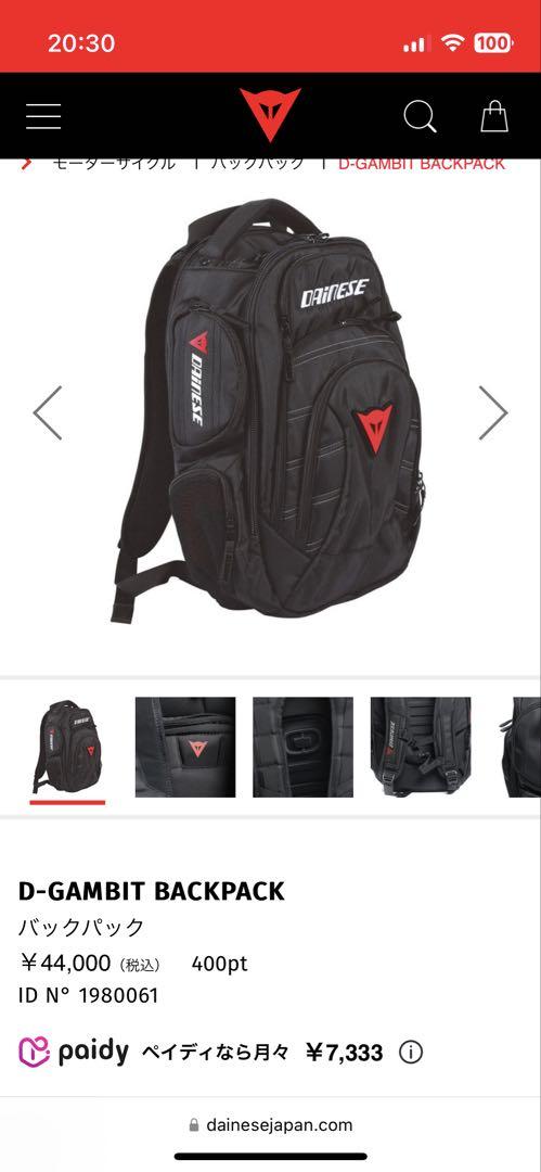 D-GAMBIT 2 BACKPACK ダイネーゼ