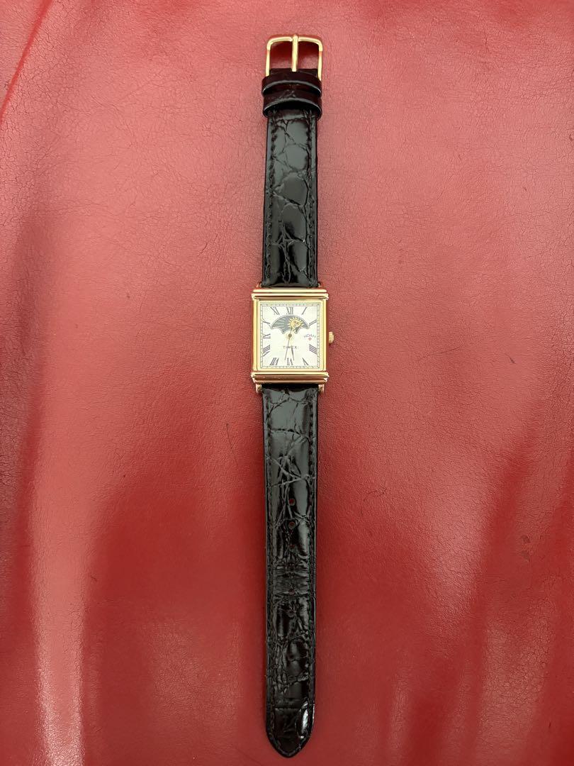 TIMEX NOAH レザー時計 Sun and Moon Watch