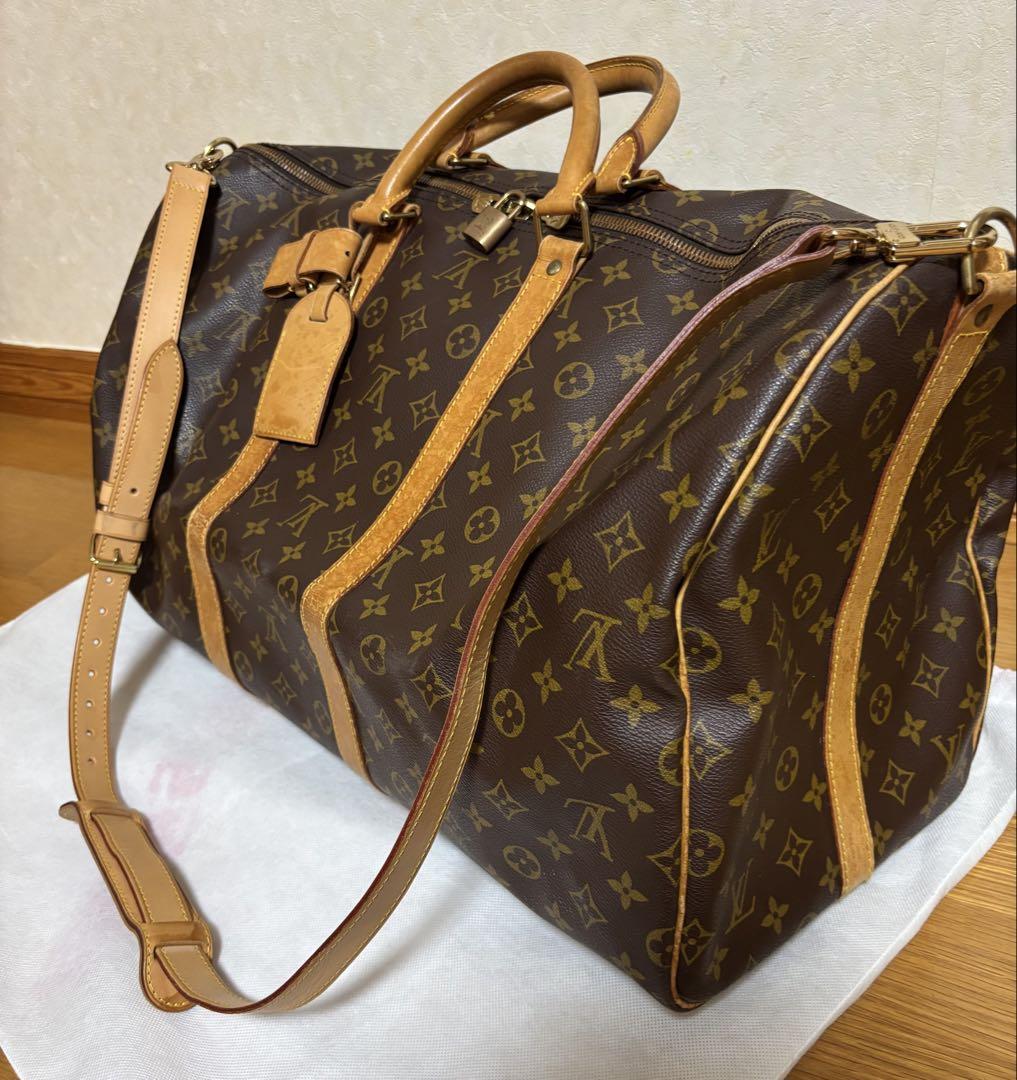 （正規品）ボストンバッグ モノグラム キーポル55