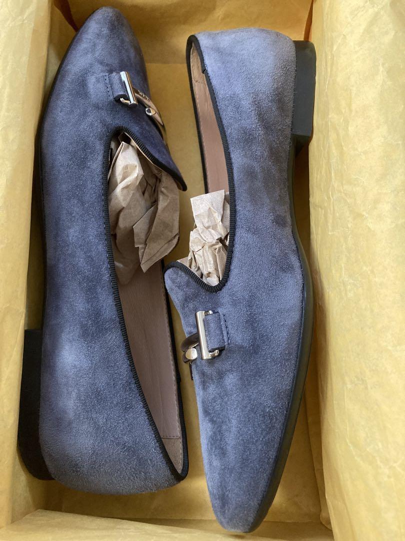 【美品】TOD’S トッズ レディース ローファー スウェード　38 Woman グレー スエード ローファー XXW92K0HZ00D8W38MB416 | Tods