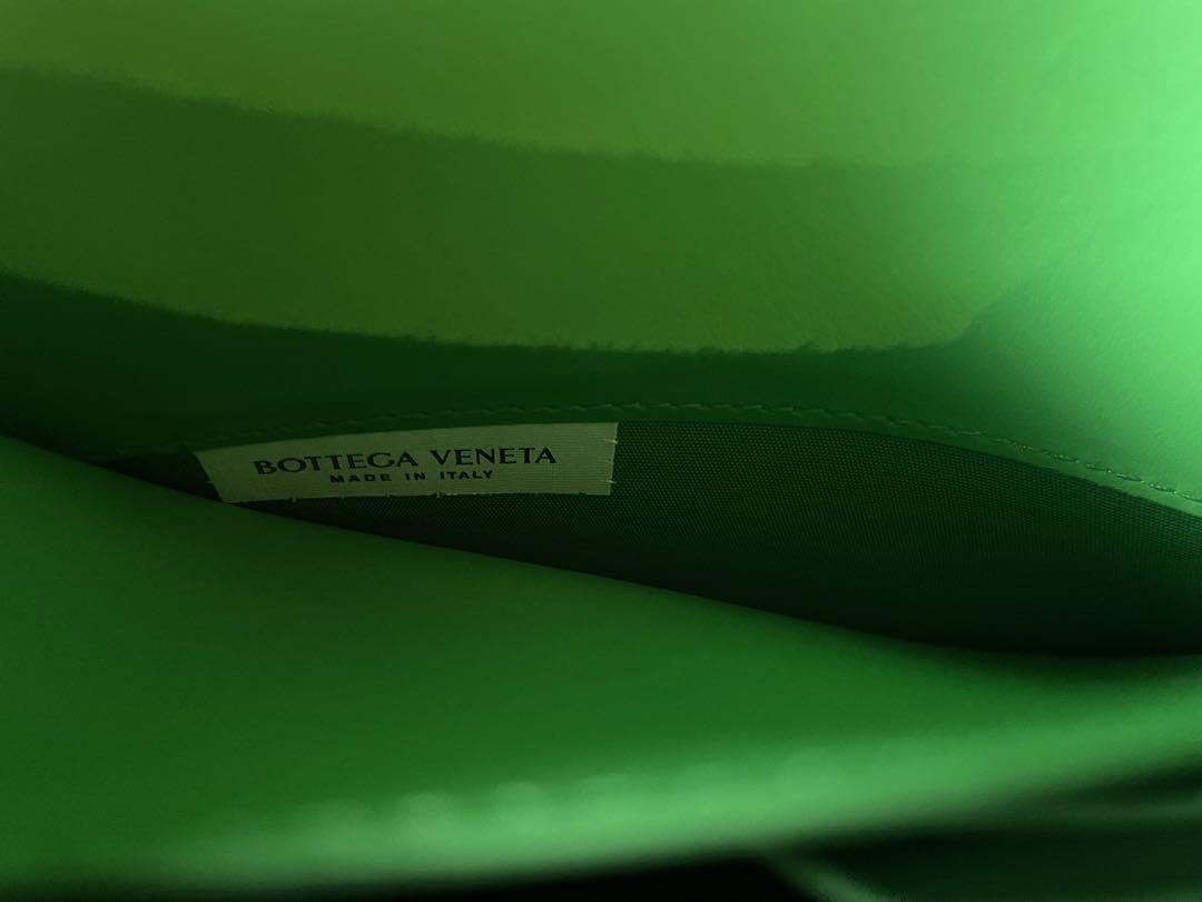 Bottega Veneta ブラックレザーコインケース、キーケース