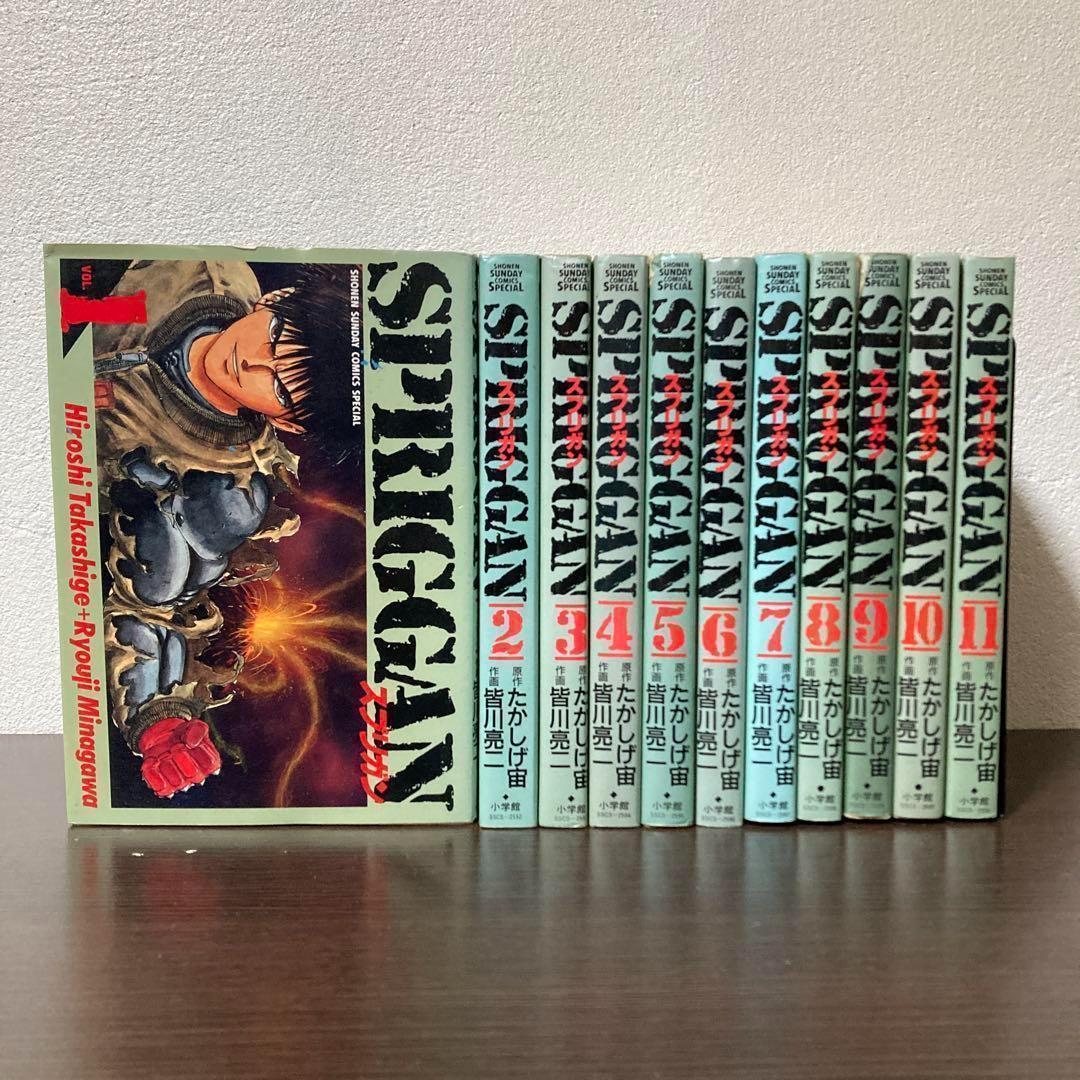 全巻セット】スプリガン 全11巻完結 皆川亮二 SPRIGGAN - メルカリ