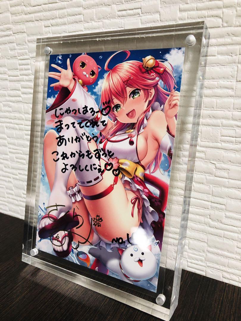 ホロライブ さくらみこ復帰記念 直筆サイン入りポストカード