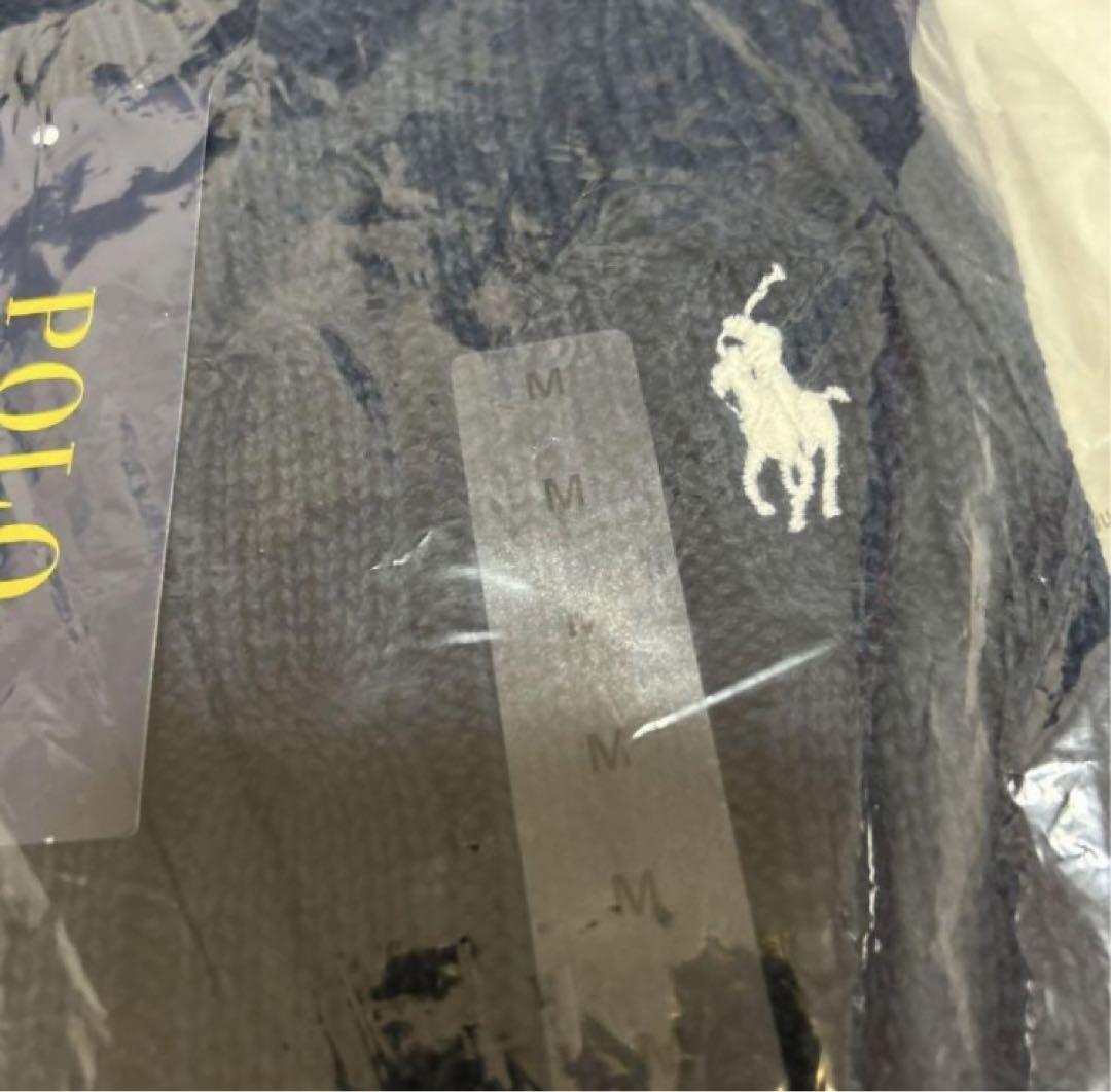 最終価格 POLO RALPH LAUREN ラルフローレン半袖ケーブルニットM