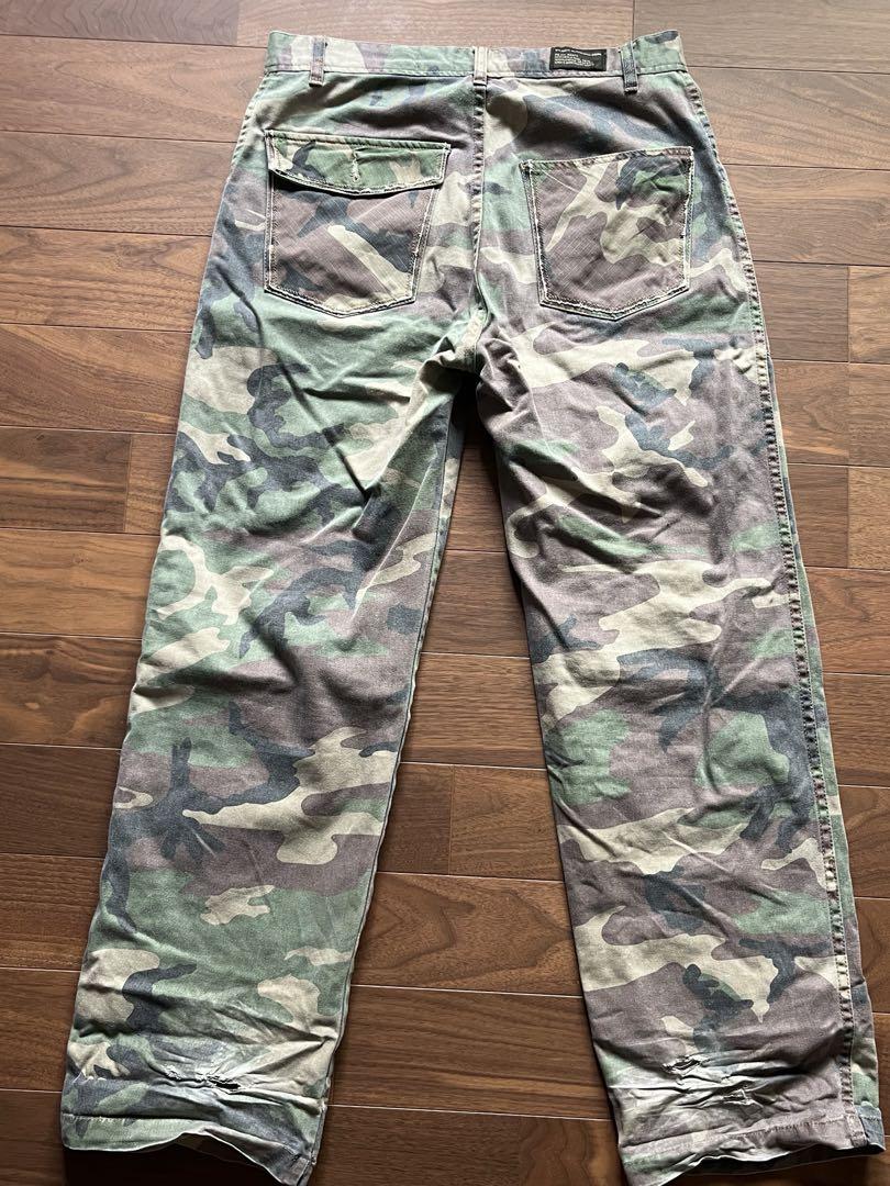 stussy カモ柄 パンツ 迷彩 31