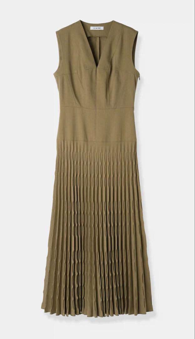 LAUBEBLANC Shell Pleats Dress - メルカリ