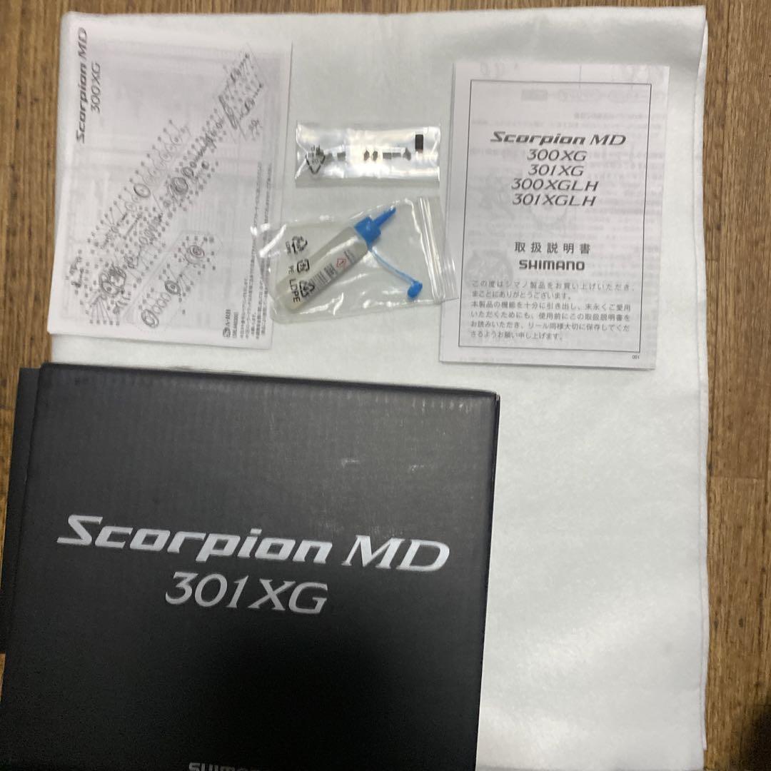 Scorpion md 301xg レフトハンドル