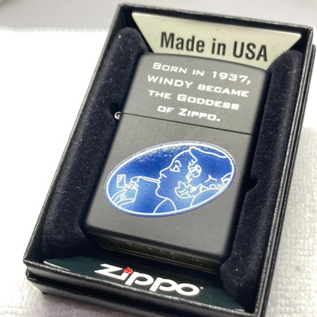 美品★ZIPPOライター ★BORN IN 1937 ブラック 14年製着火OK
