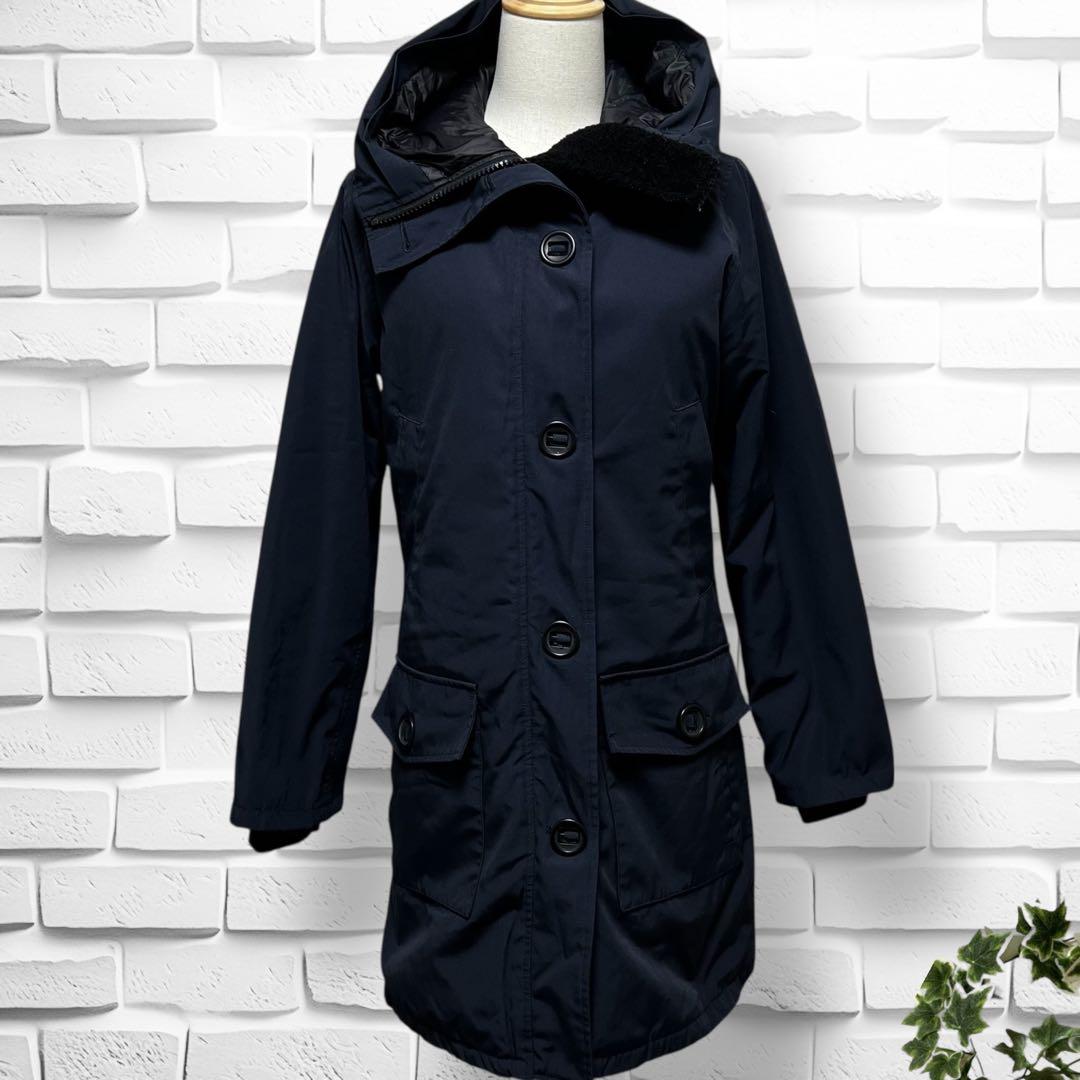 スコットクラブ グースダウンジャケット 防寒 ウエストゴム調整 ダブルジップM SCOT CLUB