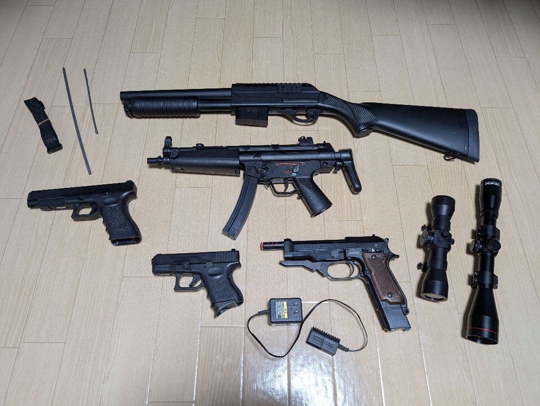 エアソフトガン 稼働品・不良品 ジャンクまとめ売り