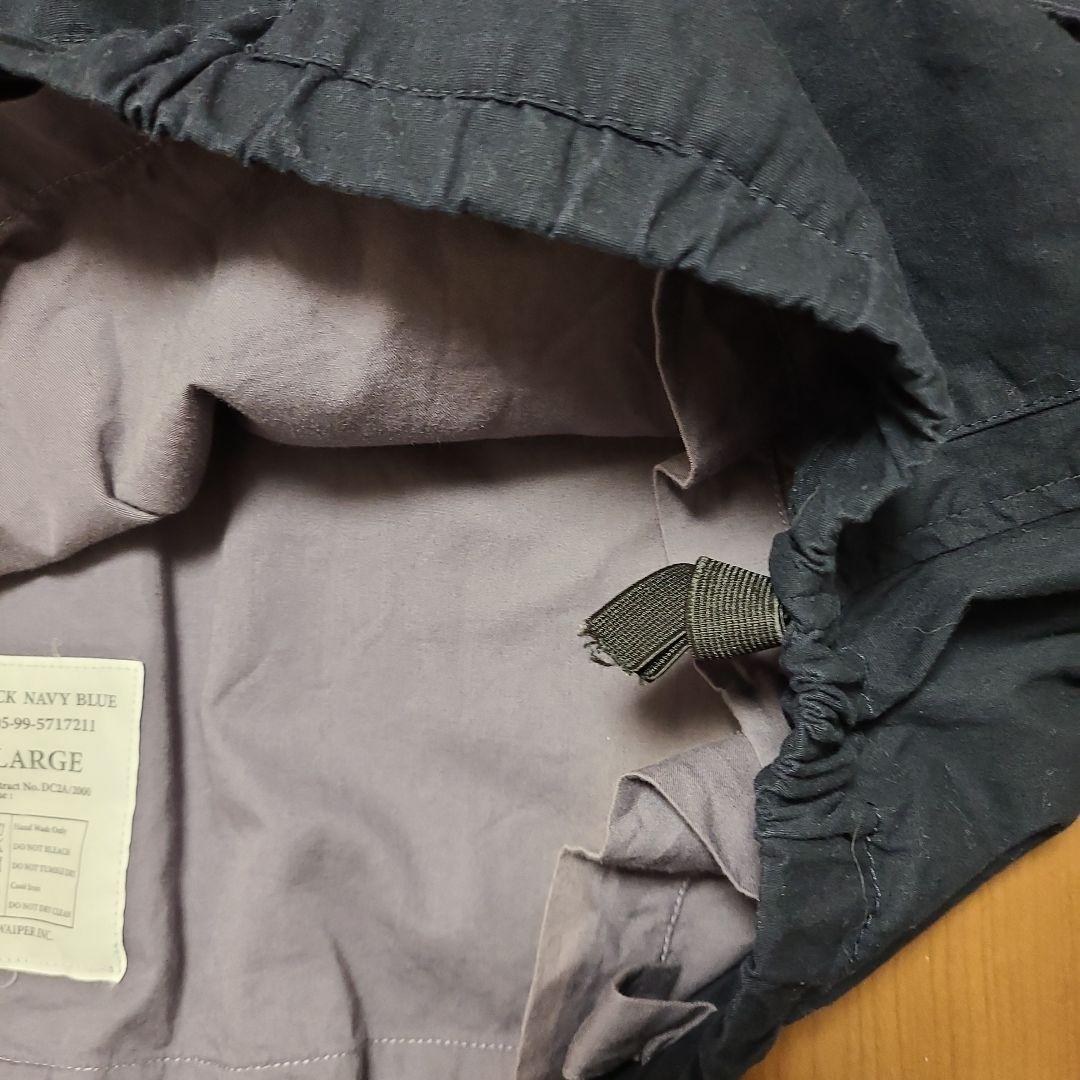WAIPER.inc　 NAVY SMOCK PARKA