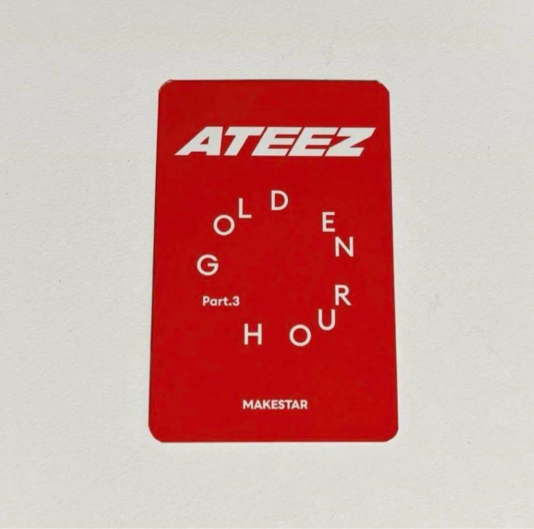 ATEEZ ホンジュン lemondrop makestar特典 顔アップトレカ
