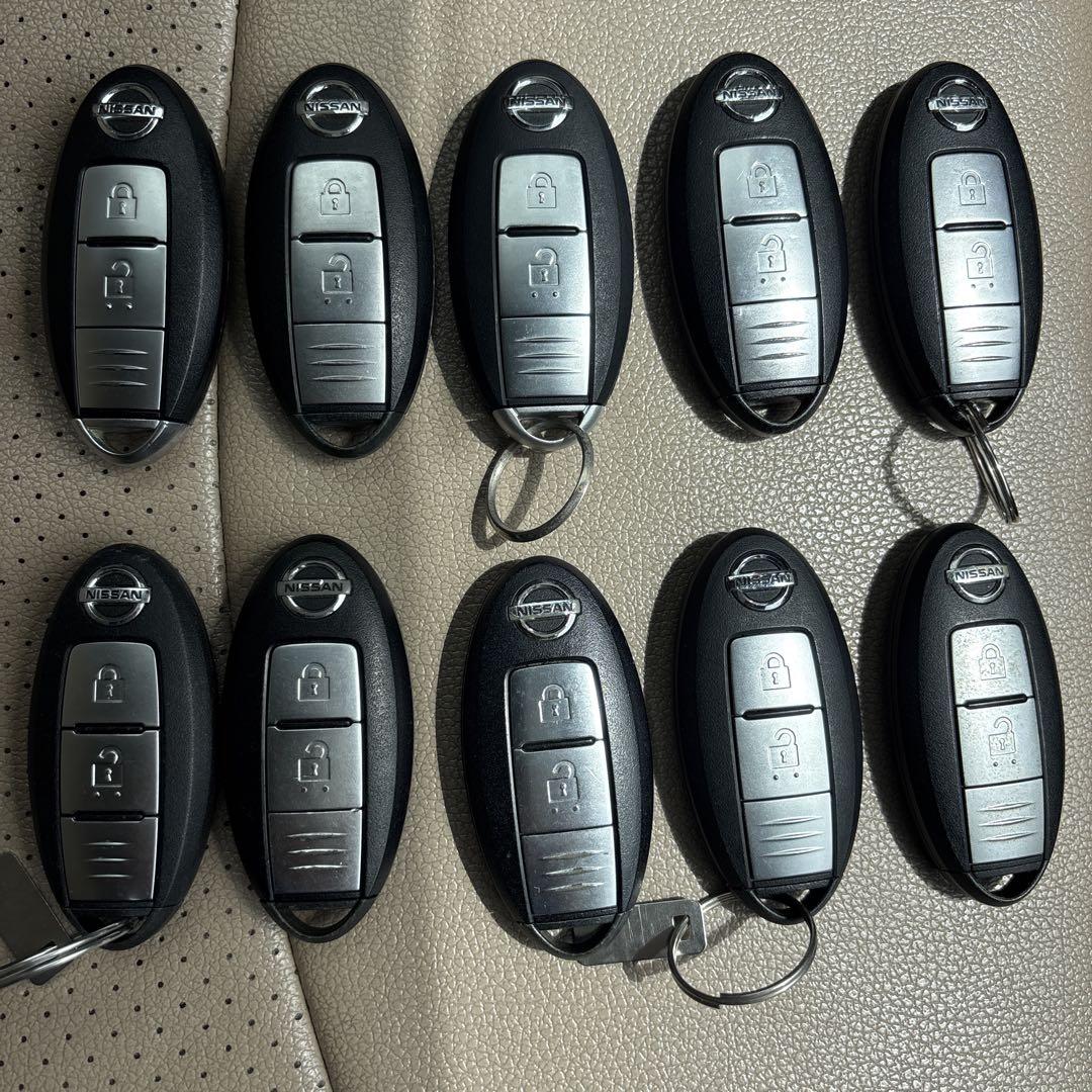 日産　NISSAN エクストレイル　キューブ等　スマートキー　10個セット